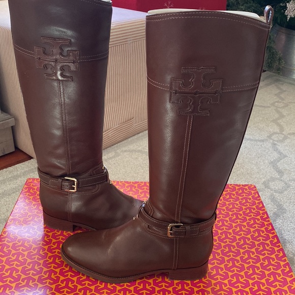 Tory Burch Blaire Riding Boot - Picture 1 of 14